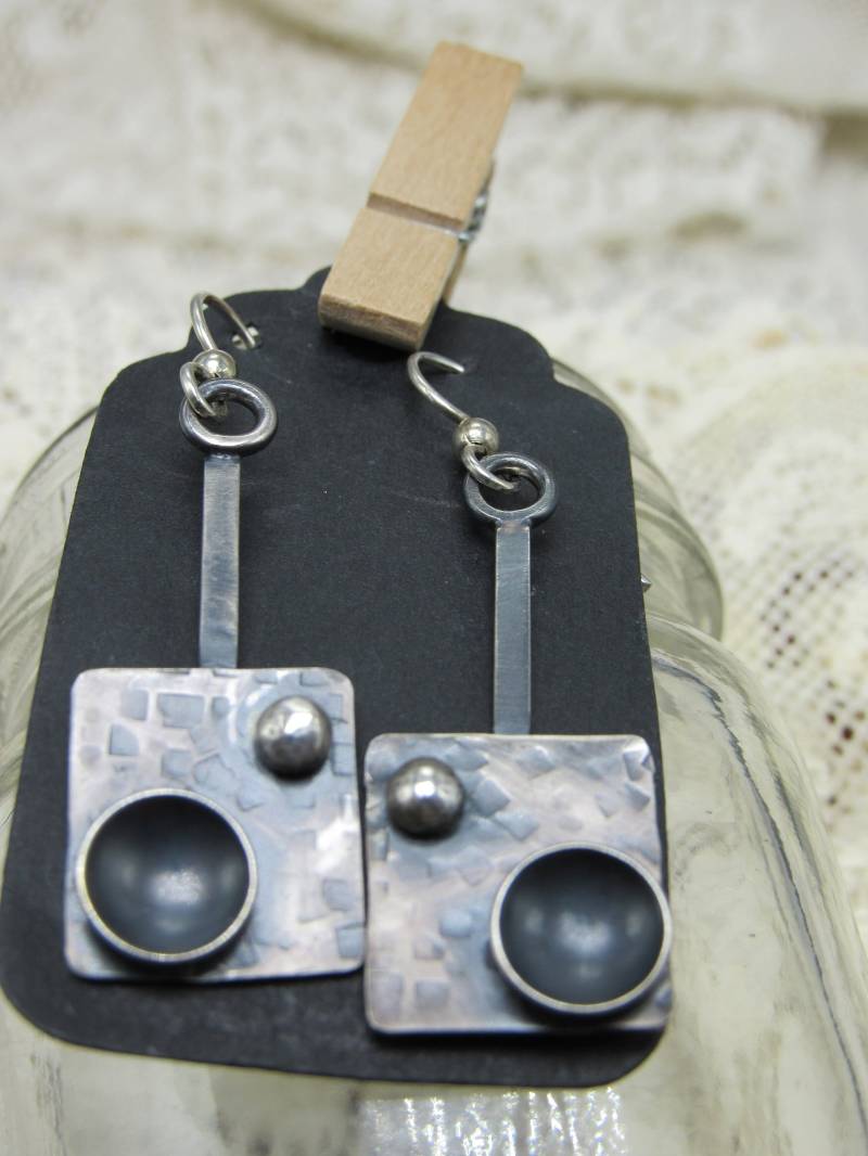 Silber Moderne Statement Ohrringe von GiftHorst