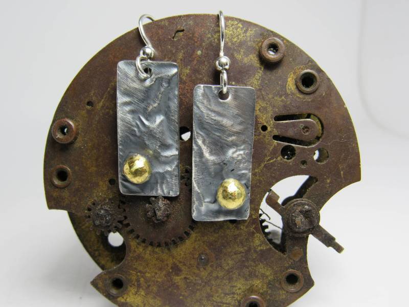 Silber Ohrring-Contemporary von GiftHorst