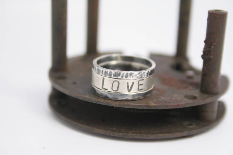 Sterling Silber Ring Set Stapeln von GiftHorst