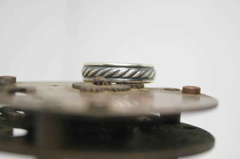 stapelbar - Silberring Hochzeitsband Sie Design von GiftHorst