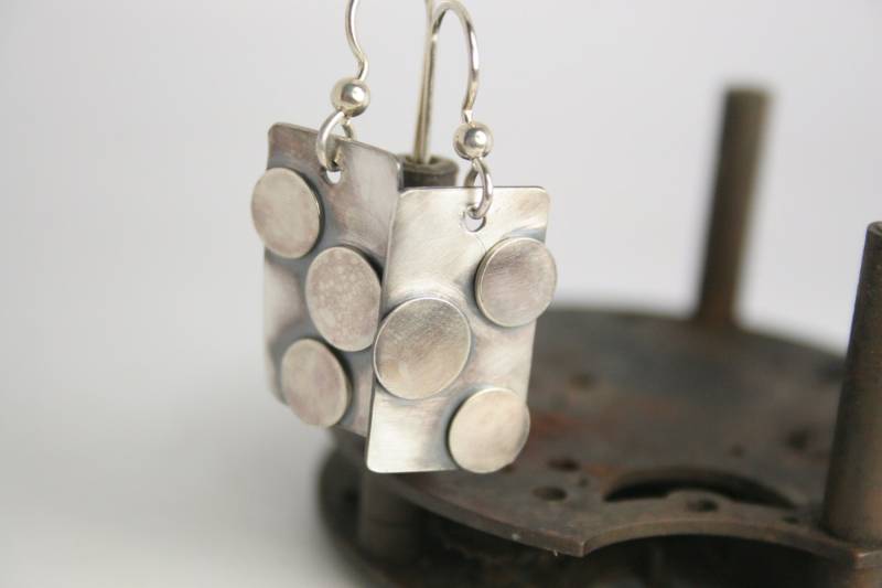 sterling Silber Ohrringe - Funky Spaß von GiftHorst