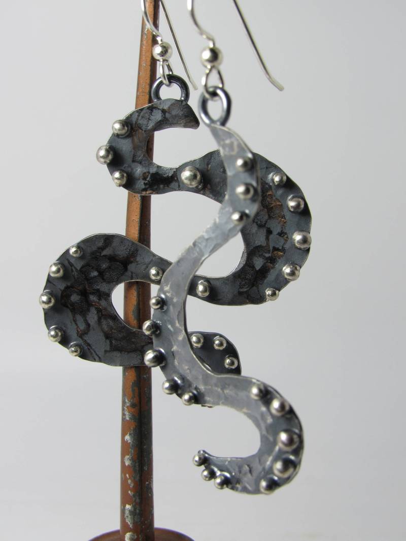 sterling Silber Ohrringe - Funky Spaß von GiftHorst