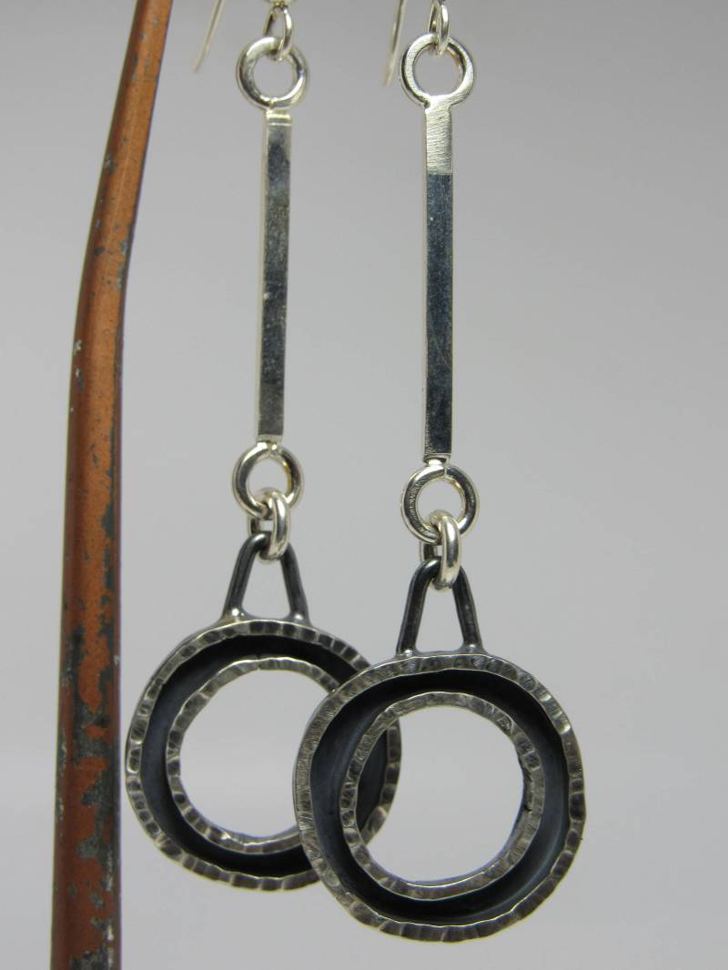 sterling Silber Ohrringe - Funky Spaß von GiftHorst