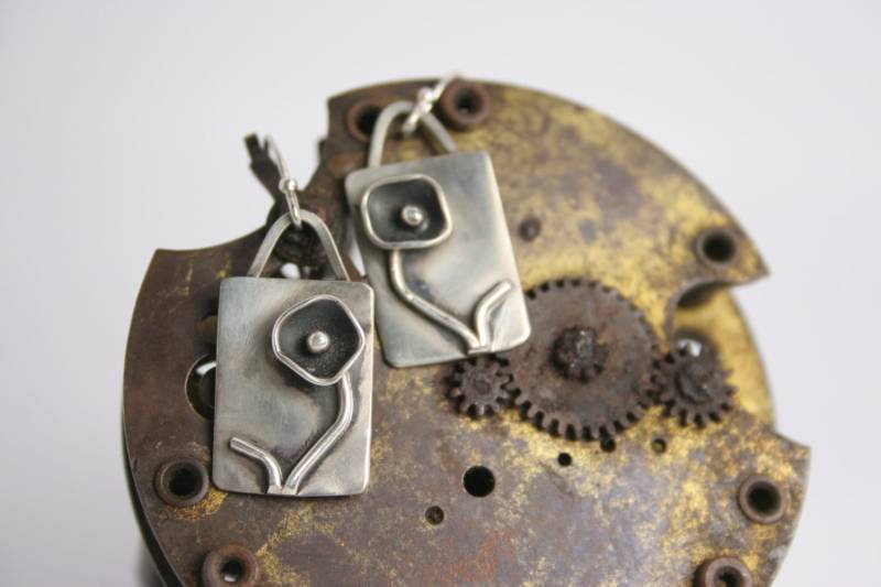 sterling Silber Ohrringe - Irre von GiftHorst