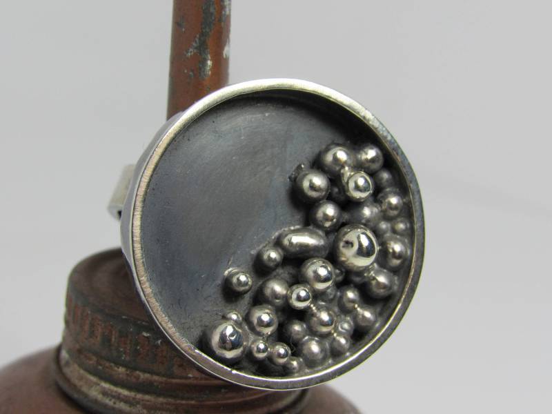 sterling Silber Ring - Handgemacht Funky von GiftHorst