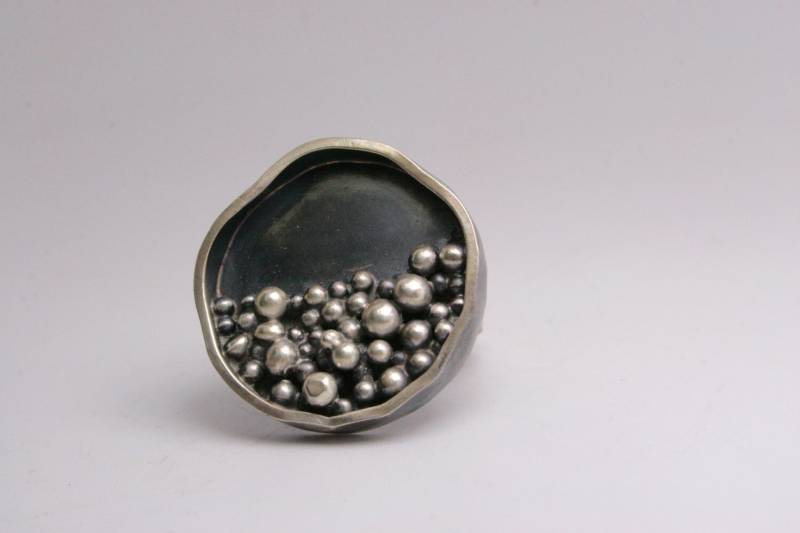 sterling Silber Ring - Handgemacht Irre von GiftHorst