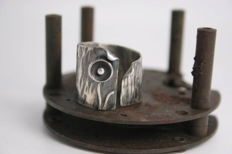 sterling Silber Ring - Handmade Modern von GiftHorst
