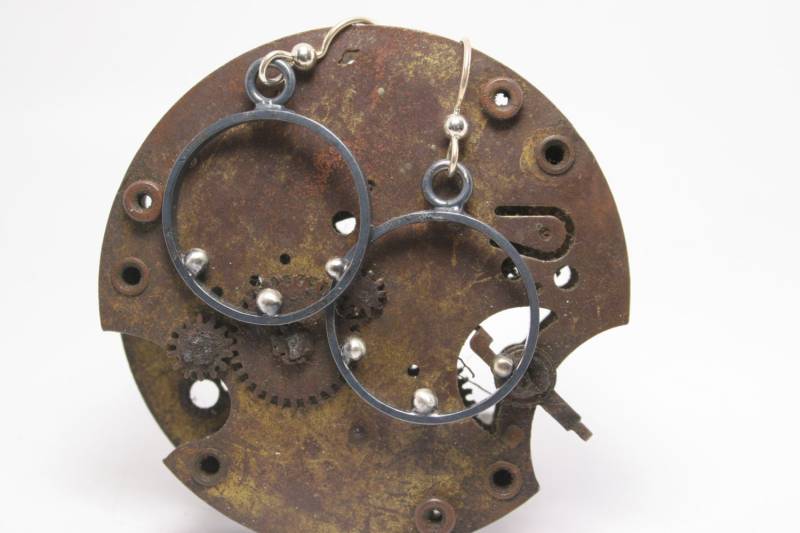 sterling Silver Ohrringe-Funky von GiftHorst