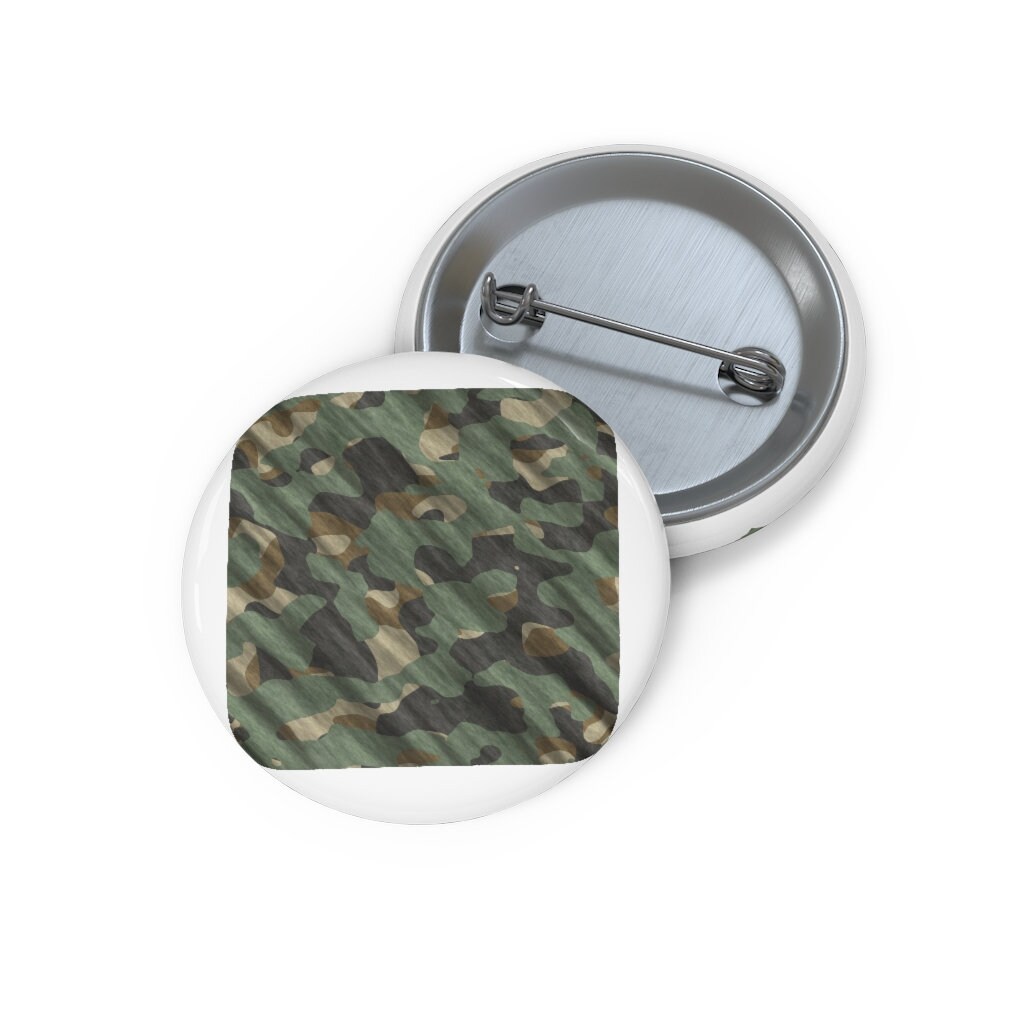 Camouflage Muster Pin, Button, Button Set, Anstecknadel, Hut Emaille Pins, Anstecknadeln, Lustige Pin von GiftIdeasHere