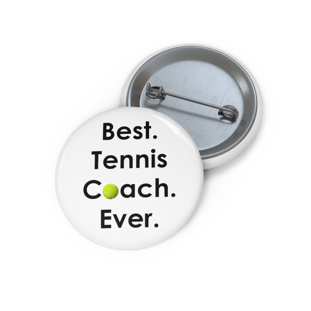 Tennis Coach Pin, Button, Button-Set, Anstecknadel, Hut Emaille Pins, Anstecknadeln, Lustige Pin von GiftIdeasHere