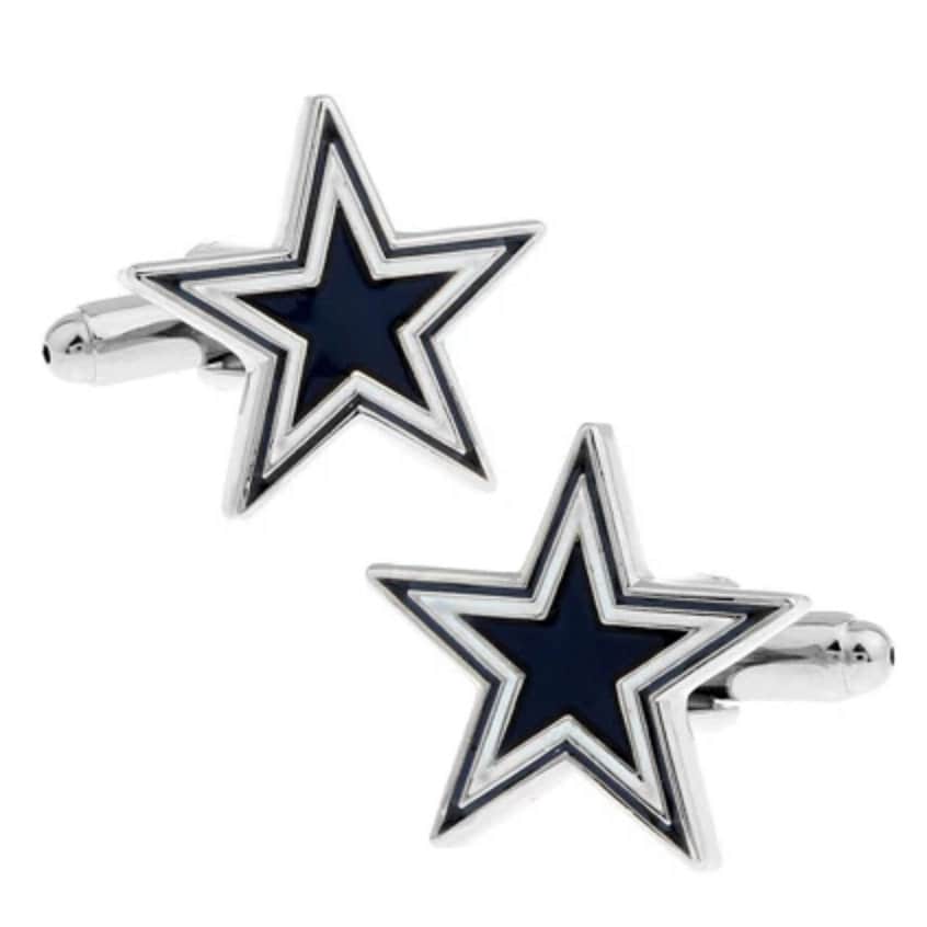Cowboys Herren Manschettenknopf - Football Nfl Super Bowl Champs Dak Prescott Tony Romo Star Americas Team Dallas Texas Elliot Quarterback Anzug von GiftSanctuary