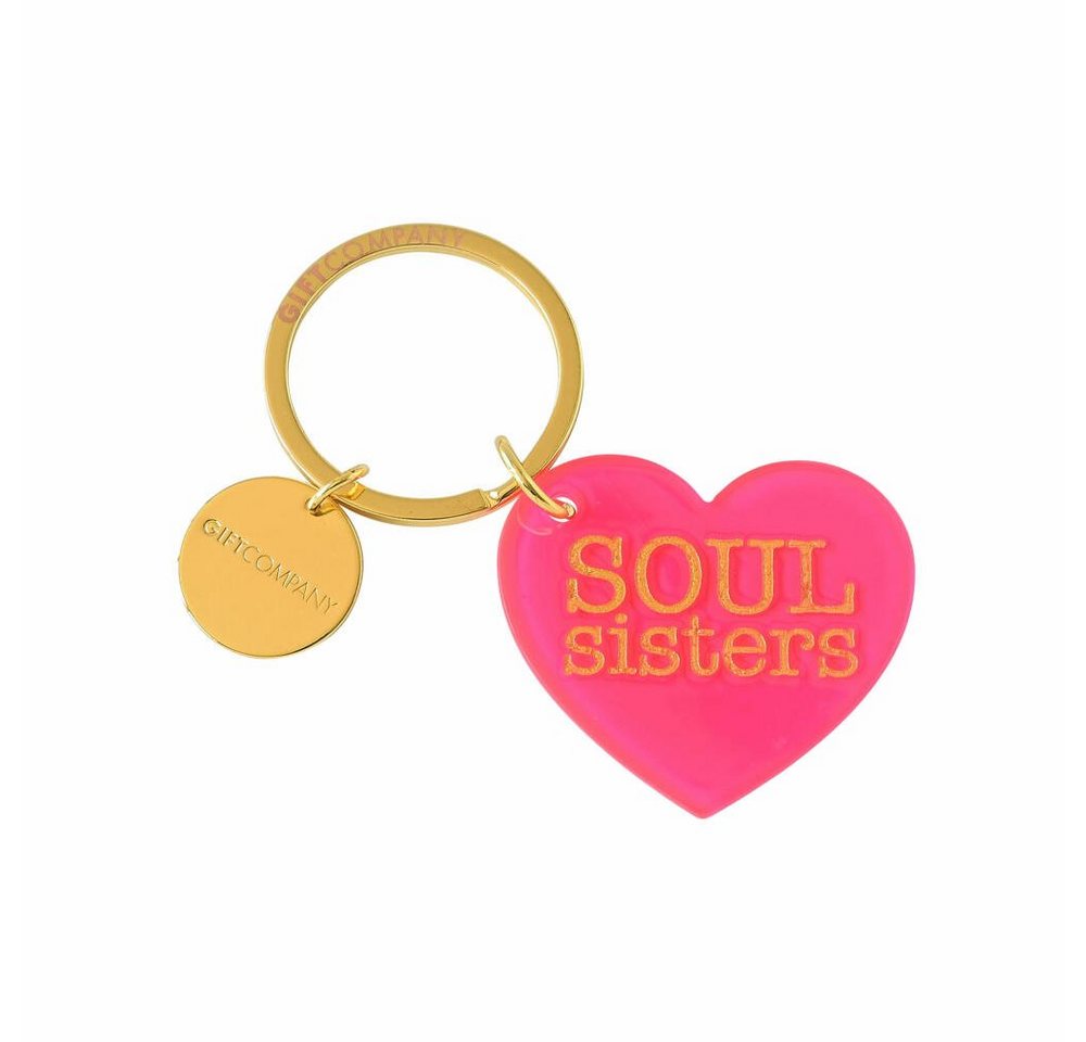 Giftcompany Schlüsselanhänger Herz Soul Sister - Key Club von Giftcompany