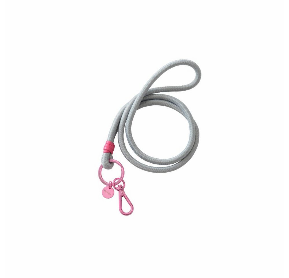 Giftcompany Schlüsselanhänger Metropolitan Neo Lanyard Grau / Pink von Giftcompany