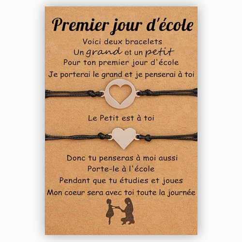 Giftider Mutter Tochter Armband Sohn Set Armbänder Geschenk zum Schulanfang Geschenk Geschenke für Mama Geburtstagsgeschenke Muttertag Freundschaftsschmuck Schmuck für Mädchen Mama (A-Love) von Giftider