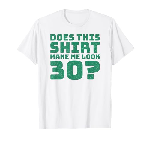 30th Birthday Vintage Decorations Men Gag Funny 30 Birthday T-Shirt von Gifts Birthday Ideas Co.