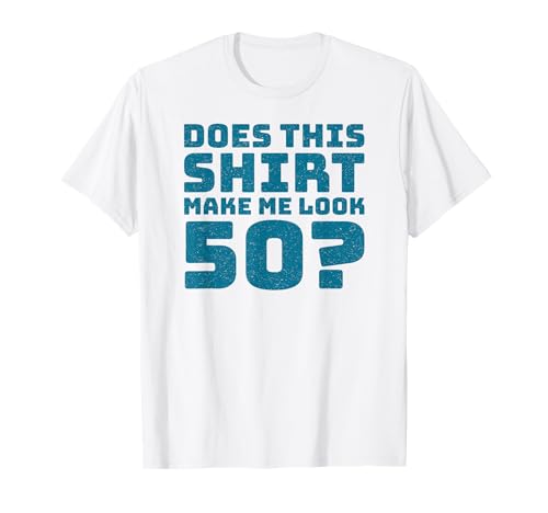 50th Birthday Vintage Decorations Men Gag Funny 50 Birthday T-Shirt von Gifts Birthday Ideas Co.
