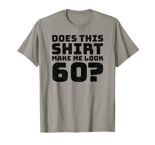 60th Birthday Vintage Decorations Men Gag Funny 60 Birthday T-Shirt von Gifts Birthday Ideas Co.