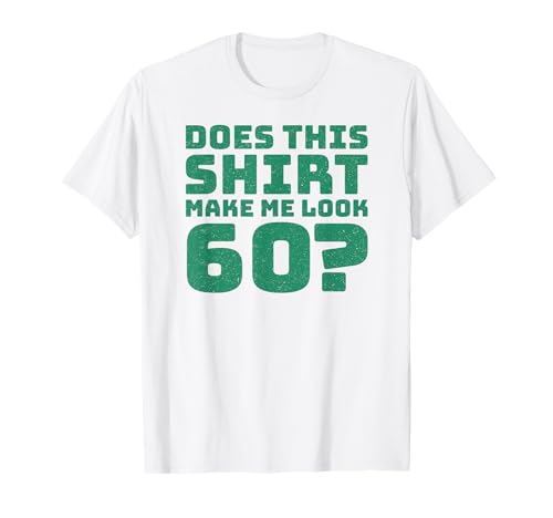 60th Birthday Vintage Decorations Men Gag Funny 60 Birthday T-Shirt von Gifts Birthday Ideas Co.