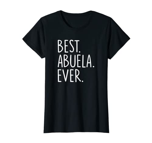 Damen Beste Abuela aller Zeiten T-Shirt Damen Beste Abuela aller Zeiten T-Shirt von Gifts For Abuela