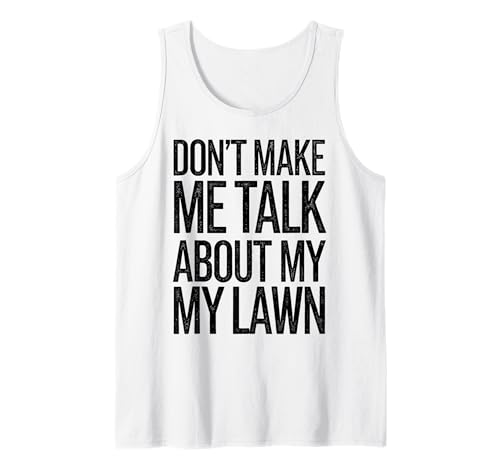 Grumpy Old Man Runter von meinem Rasen Tank Top von Gifts For Grumpy Men