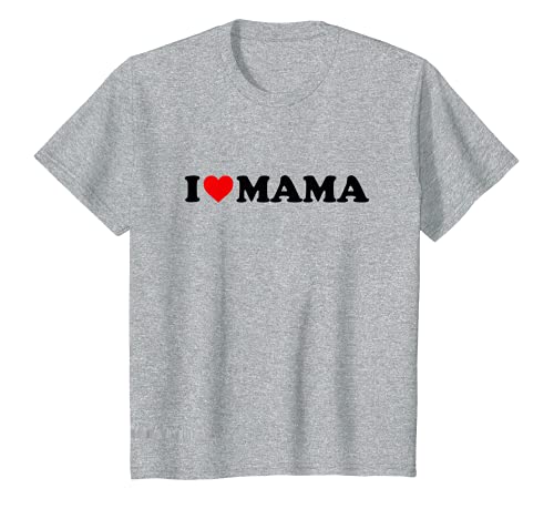Kinder I Love Mama Shirt für Jungen Mädchen Kleinkind Kinder Jugend T-Shirt Kinder I Love Mama Shirt für Jungen Mädchen Kleinkind Kinder Jugend T-Shirt von Gifts For Mama