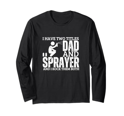Sprayer And Dad Proud Men Lustiger Graffiti-Künstler Langarmshirt Sprayer And Dad Proud Men Lustiger Graffiti-Künstler Langarmshirt von Gifts For Sprayer And Graffiti Artists