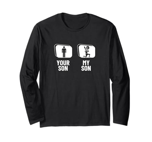 Dein Sohn Mein Sohn Tuba Papa Mama Lustiger Tubist Langarmshirt von Gifts For Tuba Players