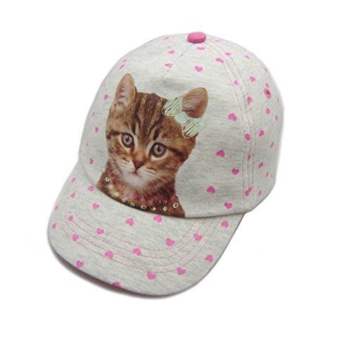 Gifts Treat Mädchen Baseball Cap Hut Kinder Sun Hats Strand Hüte in Cute Cat Pattern von Gifts Treat