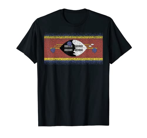 Nationalflagge von Eswatini Souvenir Geschenk für Männer Frauen T-Shirt Nationalflagge von Eswatini Souvenir Geschenk für Männer Frauen T-Shirt von Gifts and Souvenirs for Emaswatis