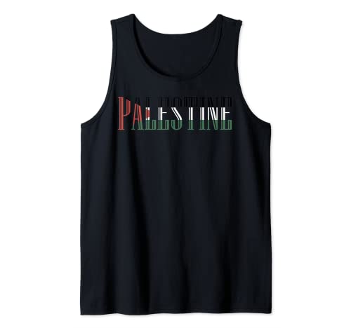 Nationalflagge Palästina Souvenir Geschenk für Männer Frauen Tank Top Nationalflagge Palästina Souvenir Geschenk für Männer Frauen Tank Top von Gifts and Souvenirs for Palestinians