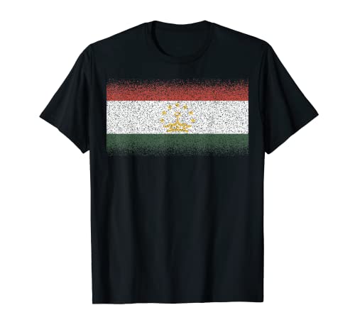 Nationalflagge von Tadschikistan Souvenir Geschenk für Männer Frauen T-Shirt Nationalflagge von Tadschikistan Souvenir Geschenk für Männer Frauen T-Shirt von Gifts and Souvenirs for Tajikistanis