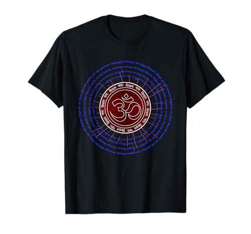 Sanskrit-Gayatri-Mantra - Om Namah Shivay - Meditationsyoga T-Shirt Sanskrit-Gayatri-Mantra - Om Namah Shivay - Meditationsyoga T-Shirt von Gifts for Hindus Hinduism Diwali Festivals Vibes