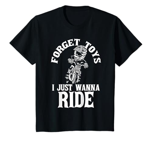 Forget Toys - Lustiges Dirt Bike Kid Motocross MX Racer Boy Girl T-Shirt Forget Toys - Lustiges Dirt Bike Kid Motocross MX Racer Boy Girl T-Shirt von Gifts & Apparel for Dirt Bike Kids Motocross MX