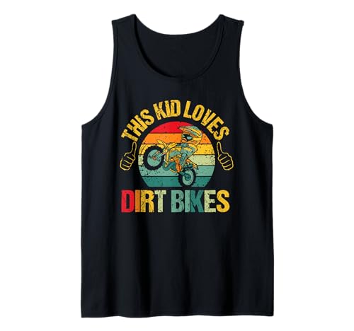 Motocross Kid, Dirt Bike Talent, Offroad, MX Racer Boy Girl Tank Top Motocross Kid, Dirt Bike Talent, Offroad, MX Racer Boy Girl Tank Top von Gifts & Apparel for Dirt Bike Motocross Racing MX