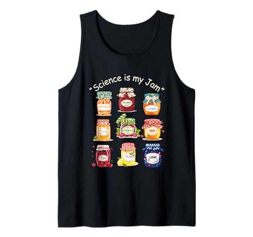 Science is My Jam Süßes STEM-Glas für Kinder und Lehrer Tank Top Science is My Jam Süßes STEM-Glas für Kinder und Lehrer Tank Top von Gifts & Kids