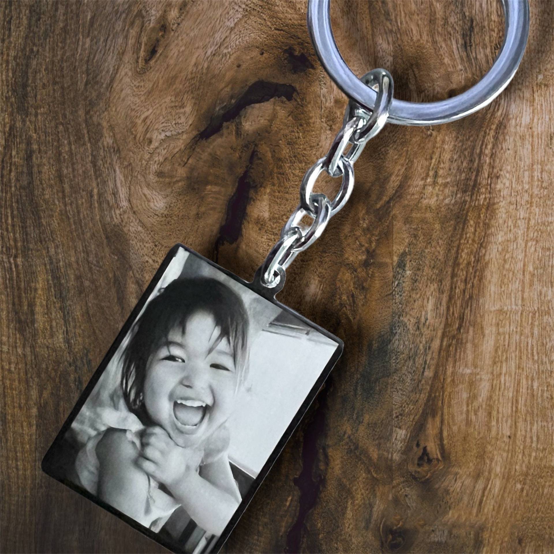 Personalisierte Schlüsselanhänger Aus Edelstahl Mit Gravur von GiftsEngravingStore