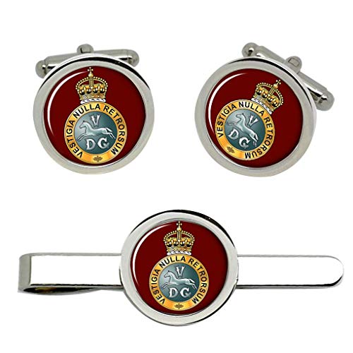 Giftshop UK 5th Regiment von Dragoner, Britische Armee Manschettenknöpfe und Krawatte Clip Set von Giftshop UK