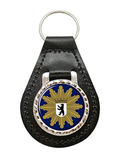 Giftshop UK Berliner Polizei Leder Schlüsselanhänger Giftshop UK Berliner Polizei Leder Schlüsselanhänger von Giftshop UK
