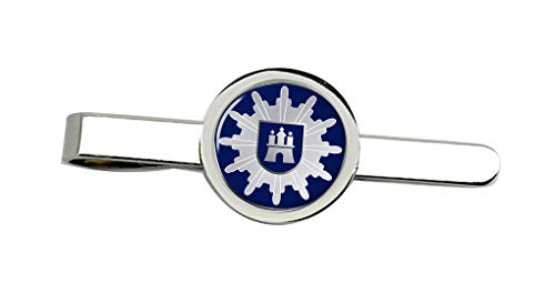 Giftshop UK Polizei Hamburg Krawattenklammer - Silber - Herren - Krawattennadel - Accessoire - Männer - Büro Giftshop UK Polizei Hamburg Krawattenklammer - Silber - Herren - Krawattennadel - Accessoire - Männer - Büro von Giftshop UK