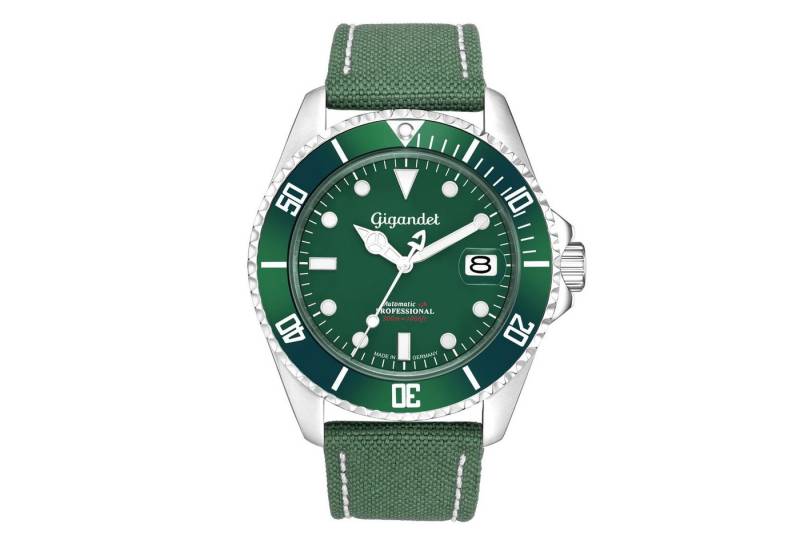Gigandet Automatikuhr SEA GROUND 300, Made in Germany, Saphirglas, Taucheruhr von Gigandet