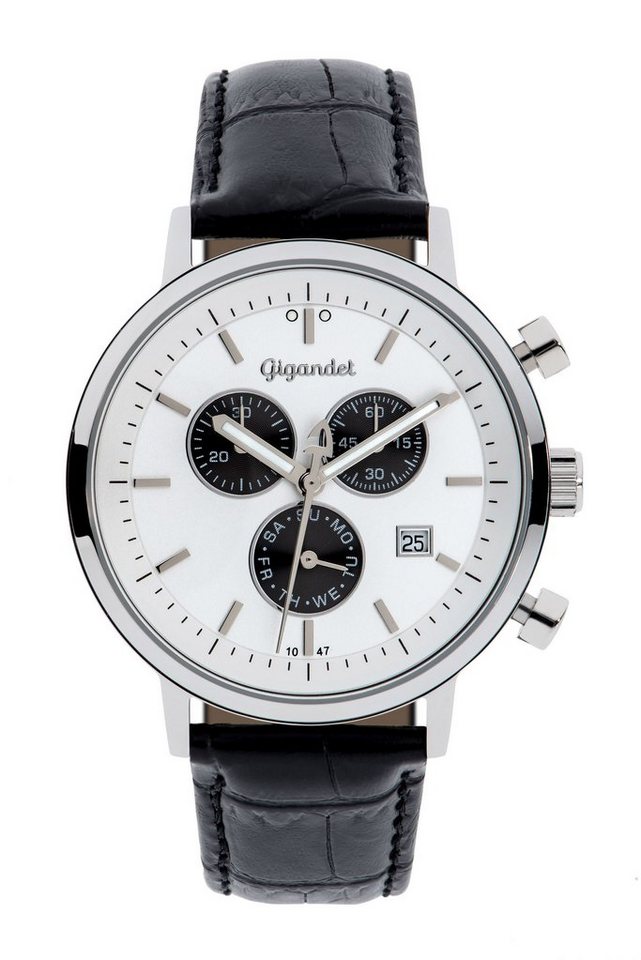 Gigandet Chronograph Classico, Mineralglas, Chronograph, Tag- und Datumsanzeige von Gigandet