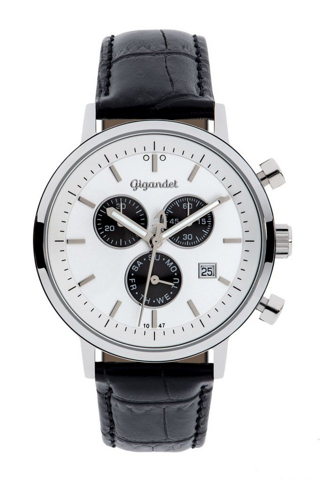 Gigandet Chronograph Classico, Mineralglas, Chronograph, Tag- und Datumsanzeige von Gigandet