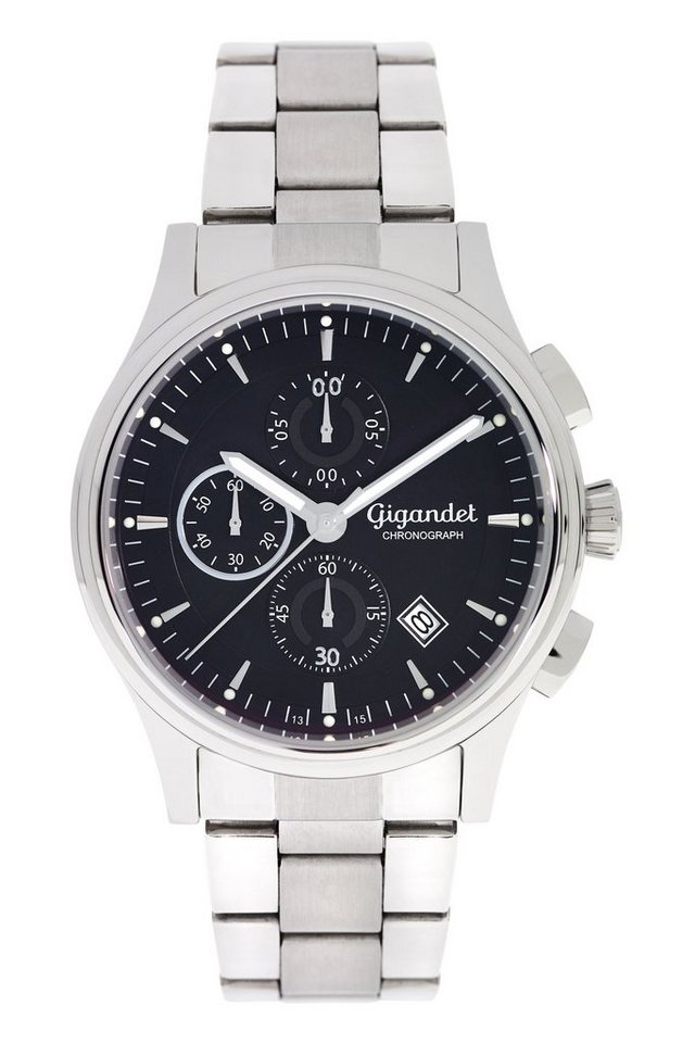 Gigandet Chronograph Traveller, Mineralglas, Datum, Chronograph von Gigandet