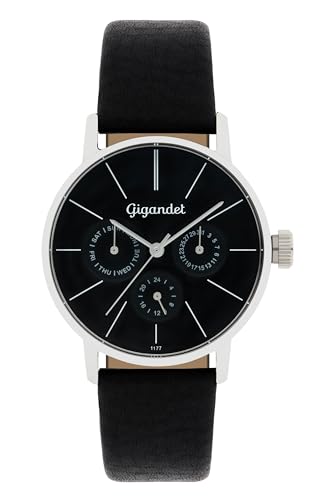 Gigandet Damen Analog Japanisches Quarzwerk Uhr mit Leder Armband 11VNAG38NE/002 von Gigandet