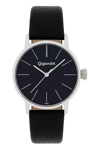 Gigandet Damen Analog Japanisches Quarzwerk Uhr mit Leder Armband 11VNAG43NE/002 von Gigandet