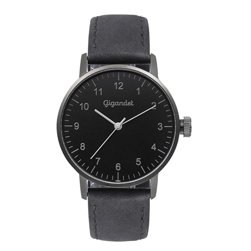 Gigandet Damen Analog Japanisches Quarzwerk Uhr mit Leder Armband 12VNAG27NE/004 von Gigandet
