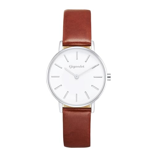 Gigandet Damen Analog Japanisches Quarzwerk Uhr mit Leder Armband 5VNAG36NE/001 Gigandet Damen Analog Japanisches Quarzwerk Uhr mit Leder Armband 5VNAG36NE/001 von Gigandet
