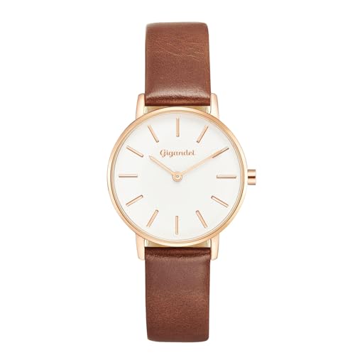 Gigandet Damen Analog Japanisches Quarzwerk Uhr mit Leder Armband 6VNAG36NE/004 Gigandet Damen Analog Japanisches Quarzwerk Uhr mit Leder Armband 6VNAG36NE/004 von Gigandet