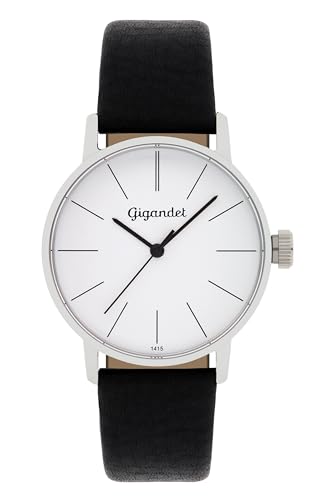 Gigandet Damen Analog Japanisches Quarzwerk Uhr mit Leder Armband 6VNAG43NE/001 von Gigandet