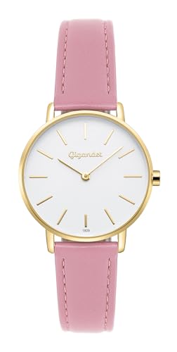 Gigandet Damen Analog Japanisches Quarzwerk Uhr mit Leder Armband G36-027 von Gigandet